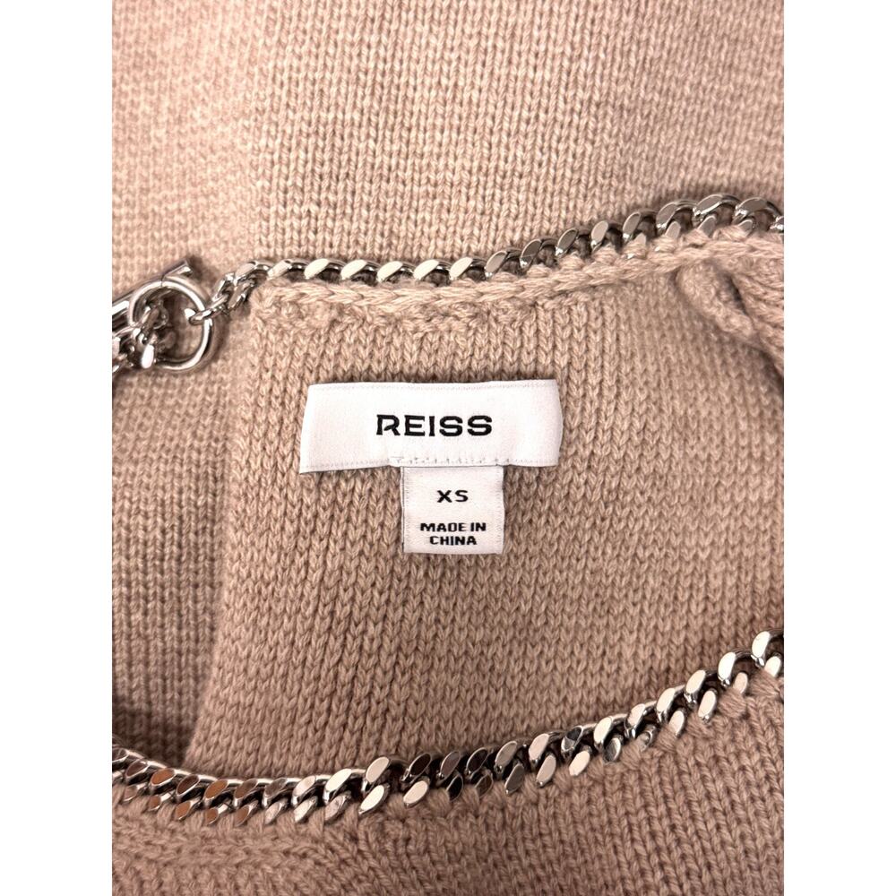 REISS Necklace Trim Sweater Vest XS Womens Wool Blend - Picture 7 of 7